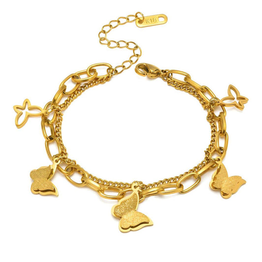 Enchanting Flight: Butterfly Bracelet